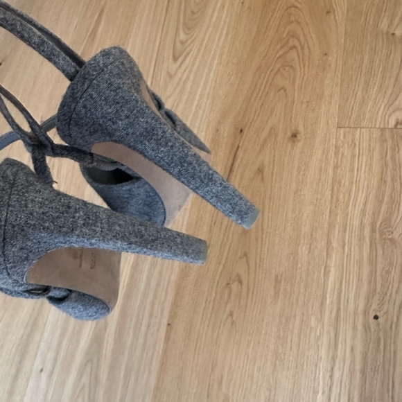 Alexander Wang Grey Heels Size 37.5 - Picture 4 of 4